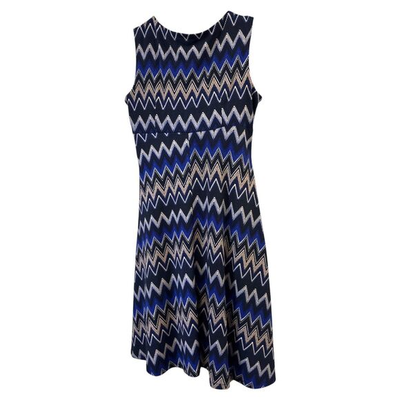 Perception Petite Women's Multicolored Fully Lined Dress Size P/S - Picture 6 of 6